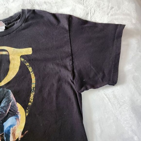 Hanes Garth Brooks Stadium Tour Black Tshirt With 2 Sided Graphics Size Large - Picture 3 of 6
